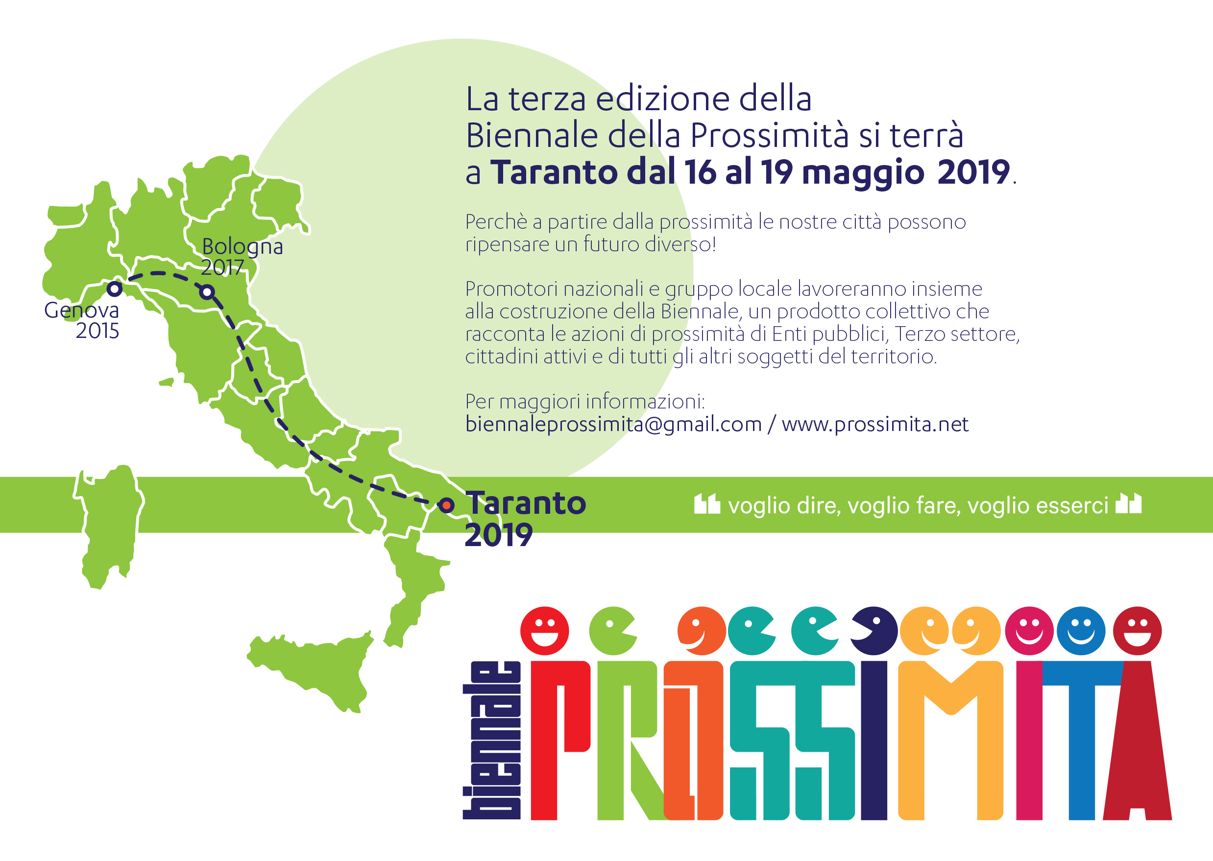 La Fondazione Nikolaos nel comitato locale di Taranto per la Biennale della Prossimità 2019